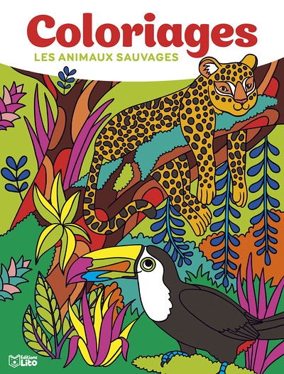 Les animaux sauvages : coloriages (Jeunesse)