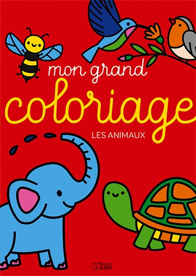 Les animaux : mon grand coloriage (Jeunesse)