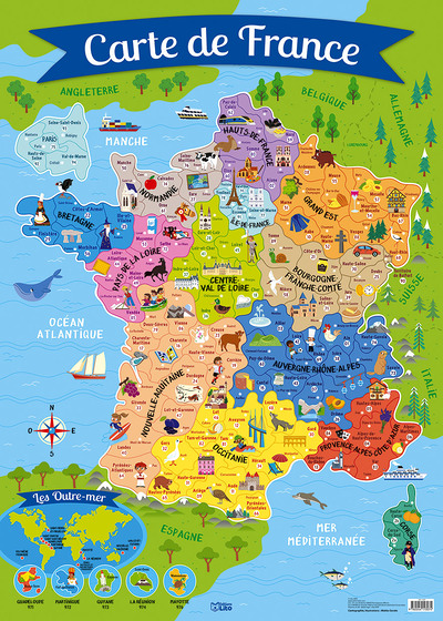 Carte de France (Broché)