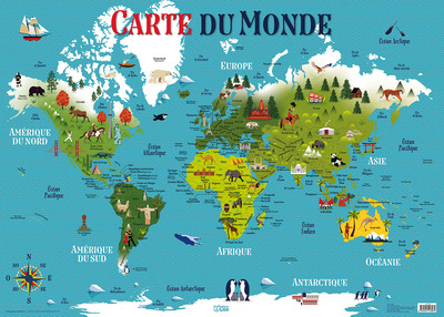 Carte du monde (Broché)