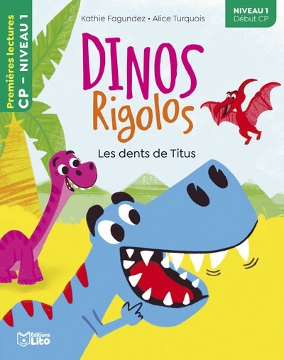 Dinos rigolos : Les dents de Titus : niveau 1, début CP (Broché)
