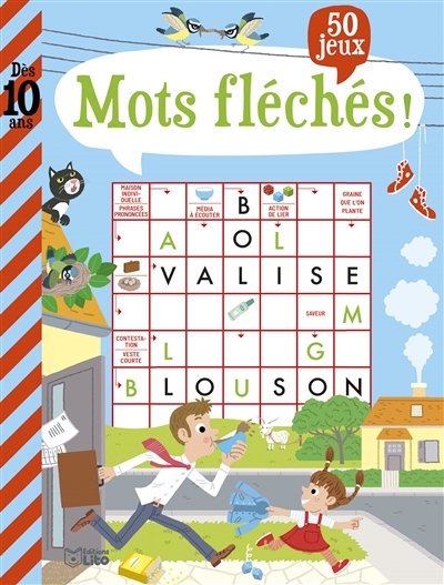 Mots fléchés ! : 50 jeux, dès 10 ans (Broché)