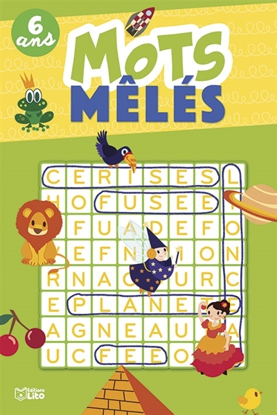 Mots mêlés - 6 ans (Cartonné)