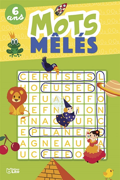 Mots mêlés - 6 ans (Cartonné)