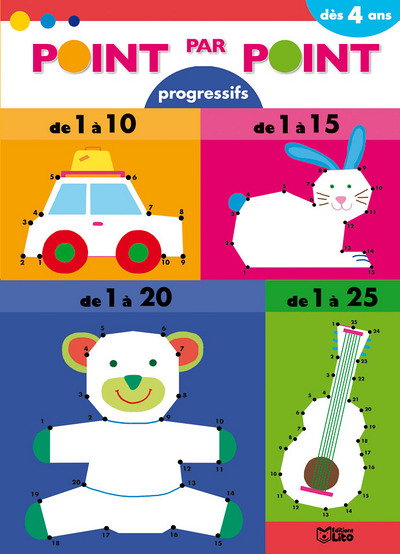 Point par point progressifs de 1 à 25 (Jeunesse)