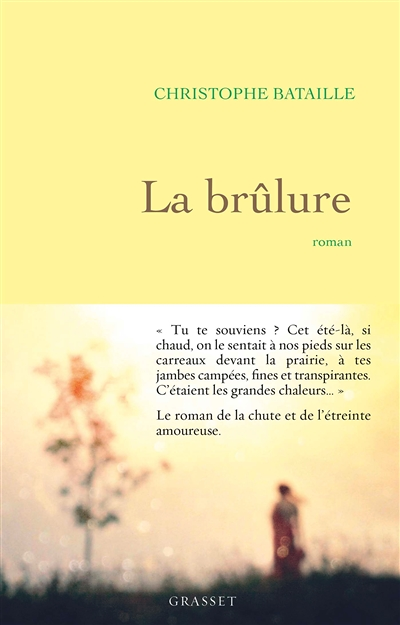 La brûlure - roman (Grand format)