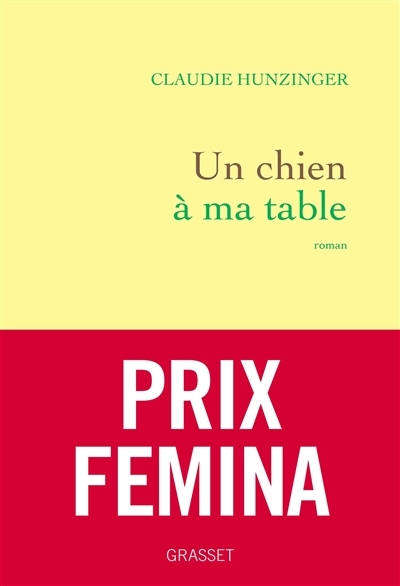 Un chien à ma table - roman (Grand format)
