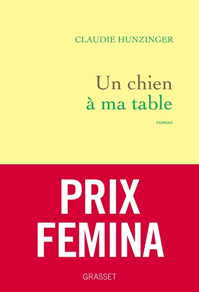 Un chien à ma table - roman (Grand format)