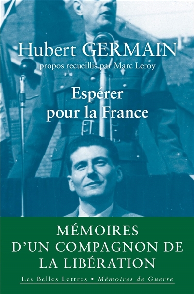 Espérer pour la France - Entretiens avec Marc Leroy (Grand format)