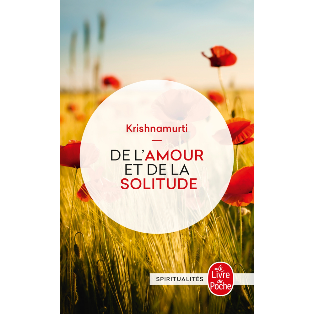 De l'amour et de la solitude (Poche)