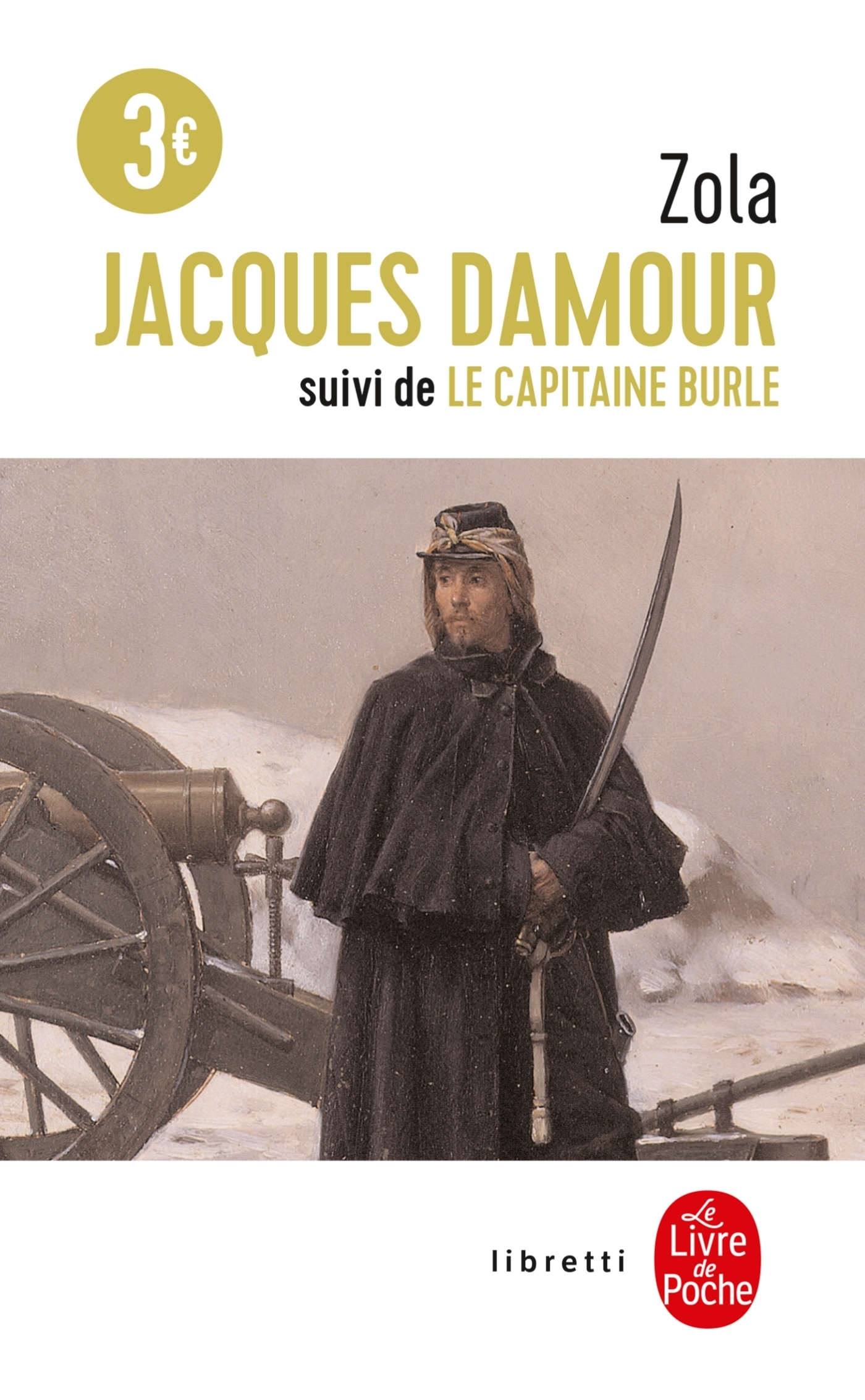 Jacques Damour suivi de Le Capitaine Burle (Poche)