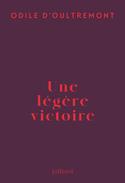 Une légère victoire (Grand format)