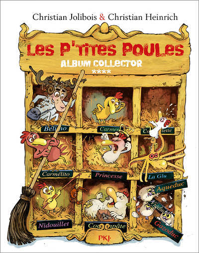 Les P'tites Poules - Album collector Tome 4 (Tomes 13 à 16) (Poche)
