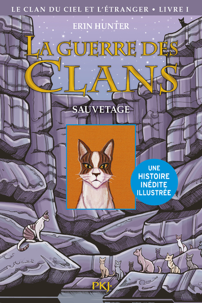 La guerre des Clans illustrée - Cycle IV Le clan du Ciel et l'étranger - tome 1 Sauvetage (BD)