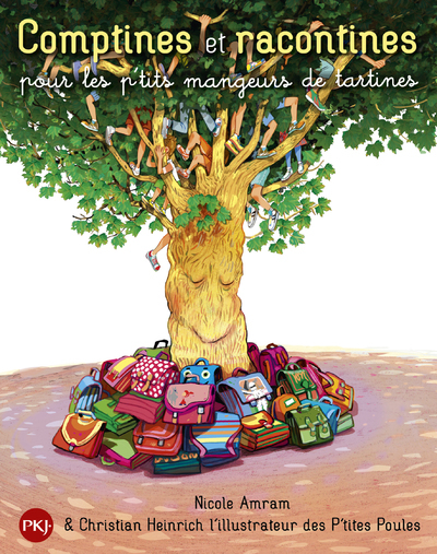 Comptines et racontines pour les p'tits mangeurs de tartines (Cartonné)