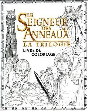 Le seigneur des anneaux livre de coloriage (Broché)