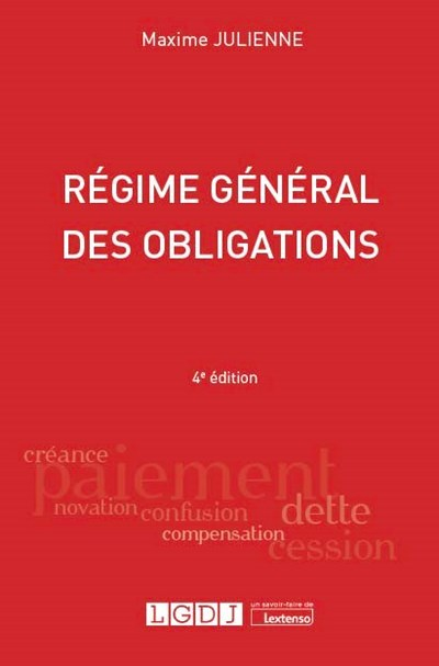 Régime général des obligations (Broché)