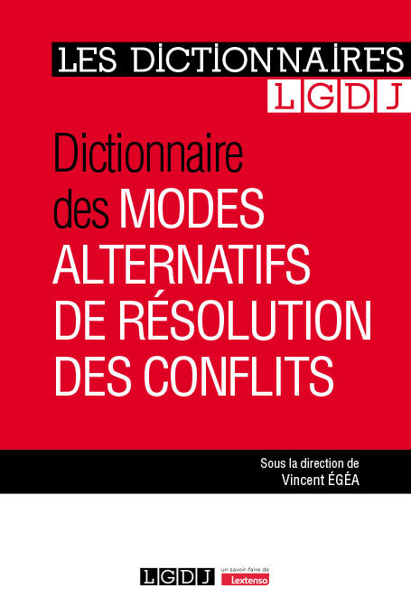 Modes alternatifs de résolution des conflits (Broché)