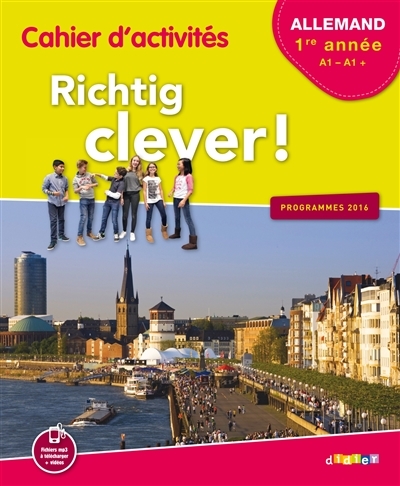 Richtig Clever 1ère année - Cahier -version papier (Broché)
