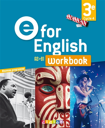 E for English 3e - Anglais Ed.2017 - Workbook (Broché)