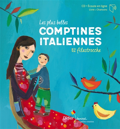 Les Plus Belles comptines italiennes - relook 2019 (Livre lu)