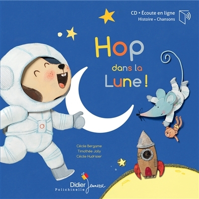 Hop, dans la Lune ! - relook 2020 (Livre lu)