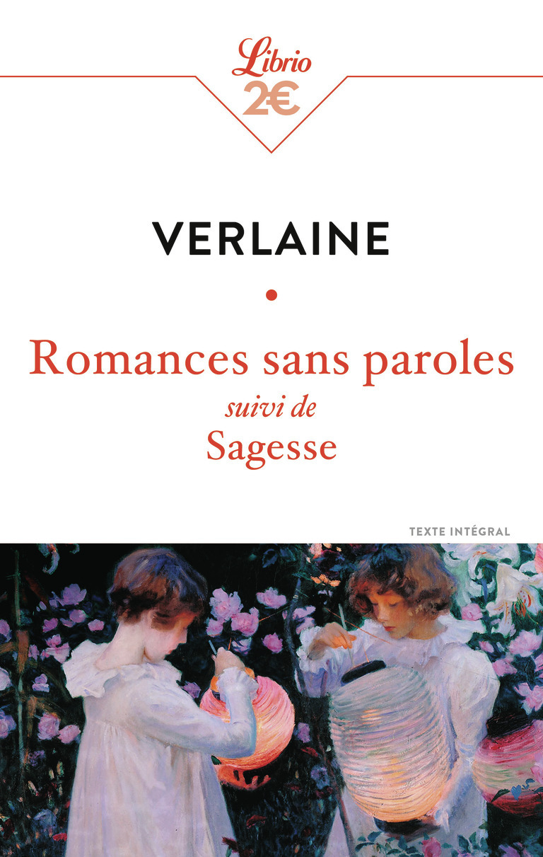 Romances sans paroles - suivi de Sagesse (Poche)