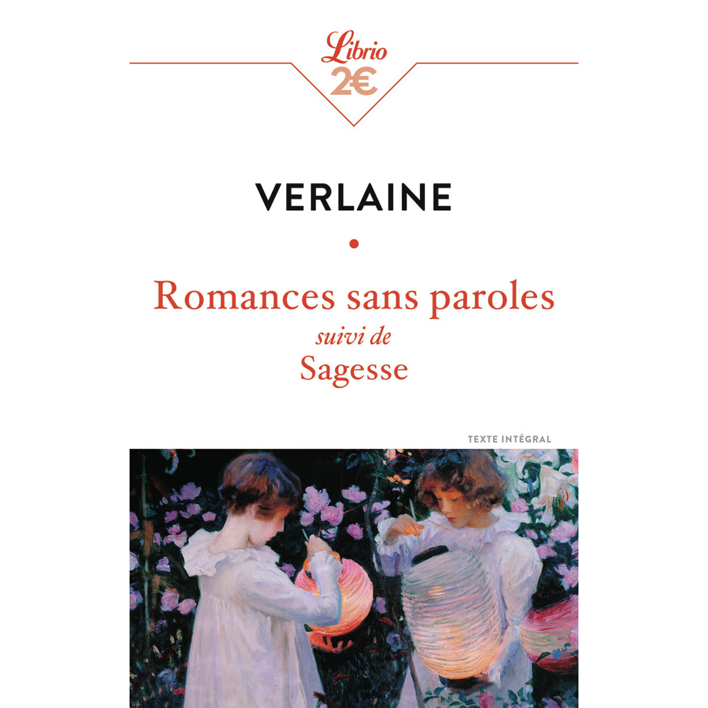 Romances sans paroles - suivi de Sagesse (Poche)