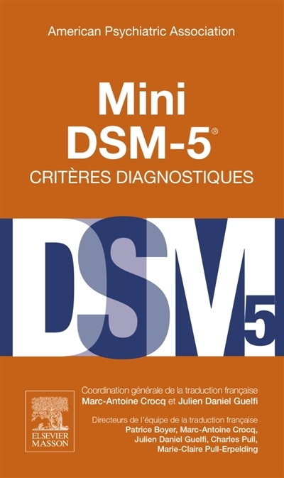 Mini DSM-5 Critères Diagnostiques (Poche)