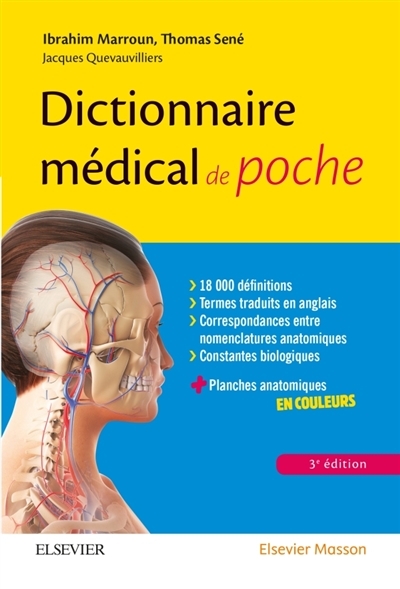Dictionnaire médical de poche - Avec des planches anatomiques en couleurs (Poche)