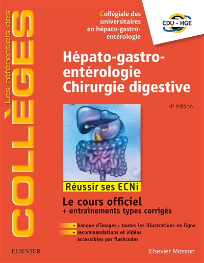 Hépato-gastro-entérologie - Chirurgie digestive - Réussir les ECNi (Broché)