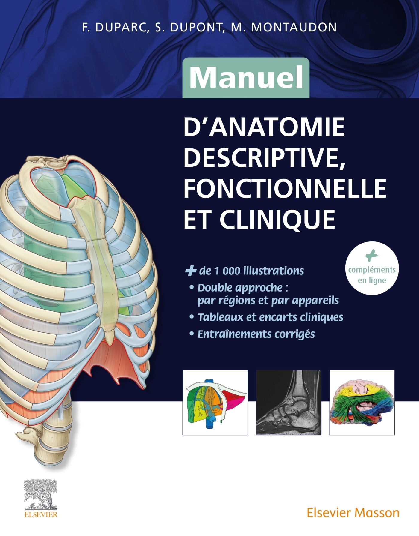 Manuel d'anatomie descriptive, fonctionnelle et clinique (Broché)