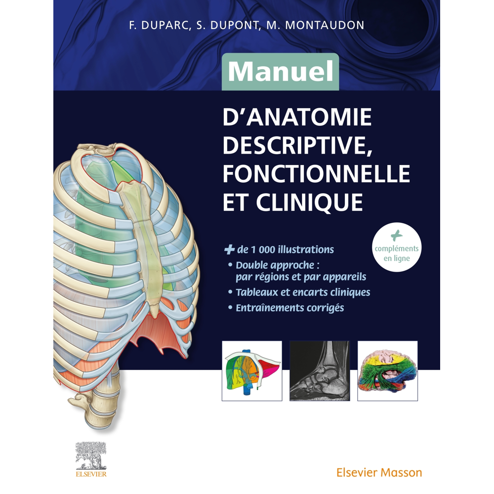 Manuel d'anatomie descriptive, fonctionnelle et clinique (Broché)