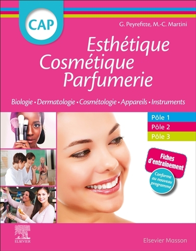 CAP Esthétique Cosmétique Parfumerie - Biologie - Dermatologie - Technologie des produits cosmétique
