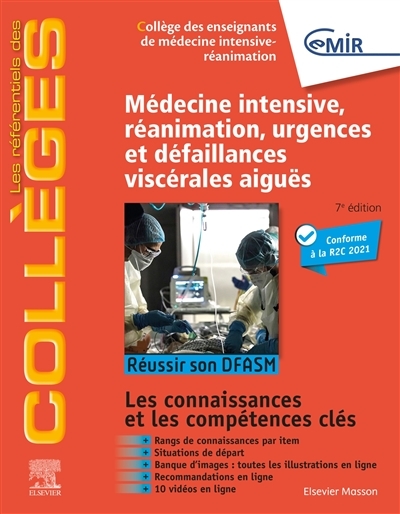 Médecine Intensive, réanimation, urgences et défaillances viscérales aiguës (Broché)