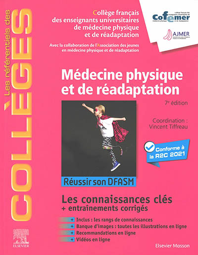 Médecine physique et de réadaptation - Réussir son DFASM - Connaissances clés (Broché)
