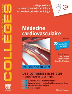 Médecine cardio-vasculaire - Réussir son DFASM - Connaissances clés (Broché)