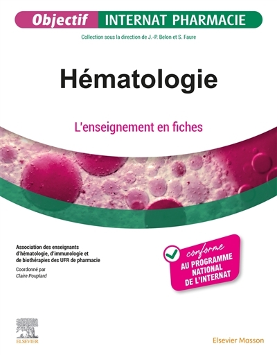 Hématologie - L'enseignement en fiches (Broché)