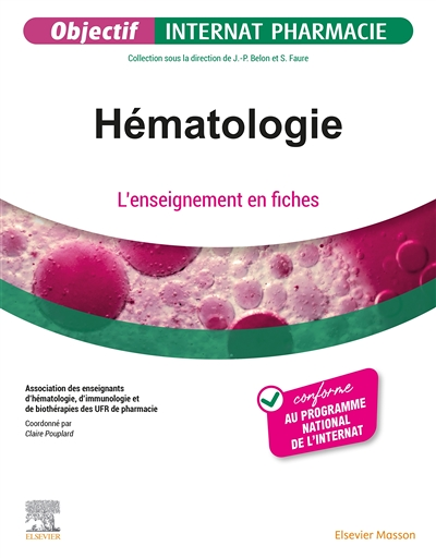 Hématologie - L'enseignement en fiches (Broché)