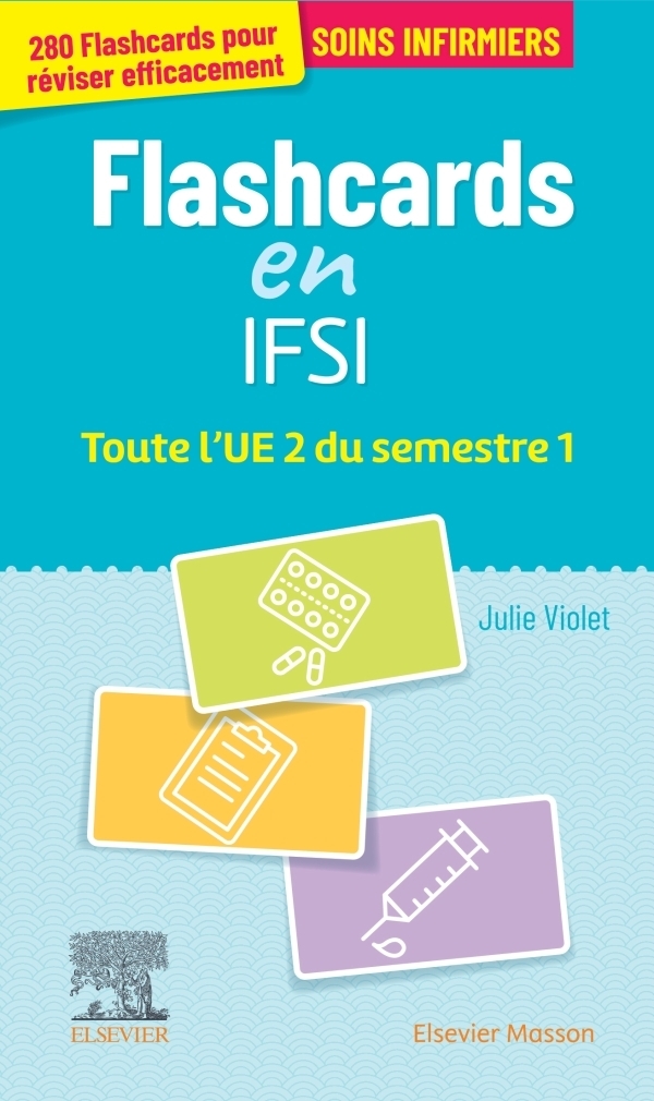 Flashcards IFSI. Toute l'UE 2 du semestre 1 - Entrainement intensif (Broché)