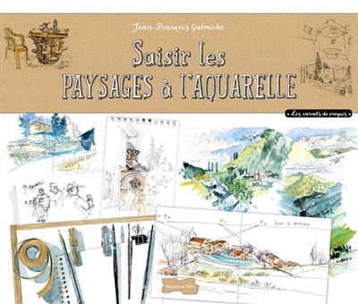 Saisir les paysages à l'aquarelle (Relié)