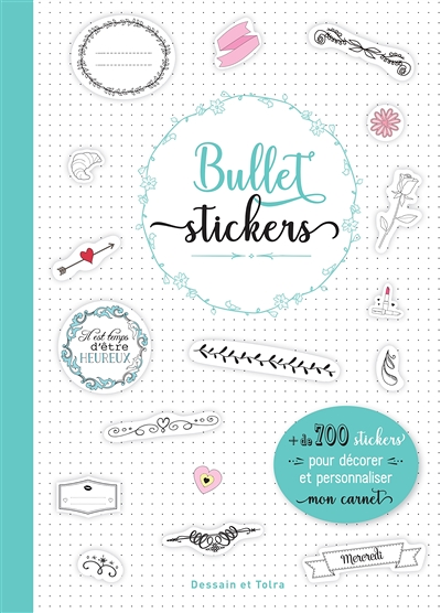 Bullet stickers - 1001 stickers pour décorer mon carnet (Broché)