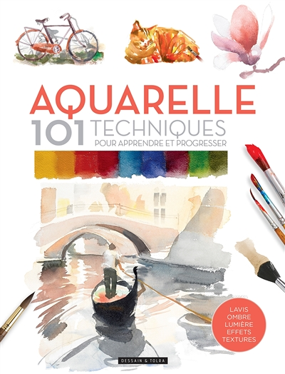 Aquarelle 101 techniques pour apprendre et progresser (Broché)