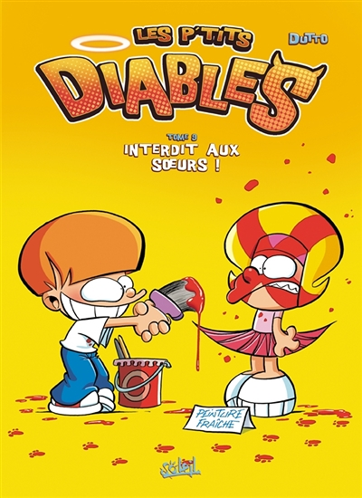 Les P'tits Diables Tome 9 - Interdit aux soeurs ! (BD)