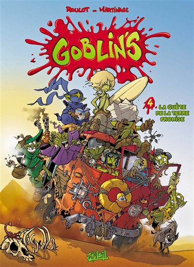 Goblin's Tome 4 - La Quête de la terre promise (BD)