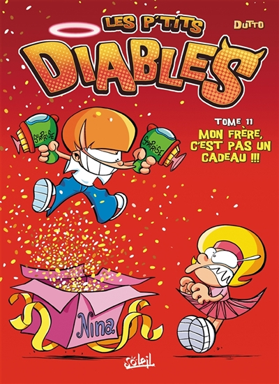 Les P'tits Diables Tome 11 - Mon frère c'est pas un cadeau !!! (BD)