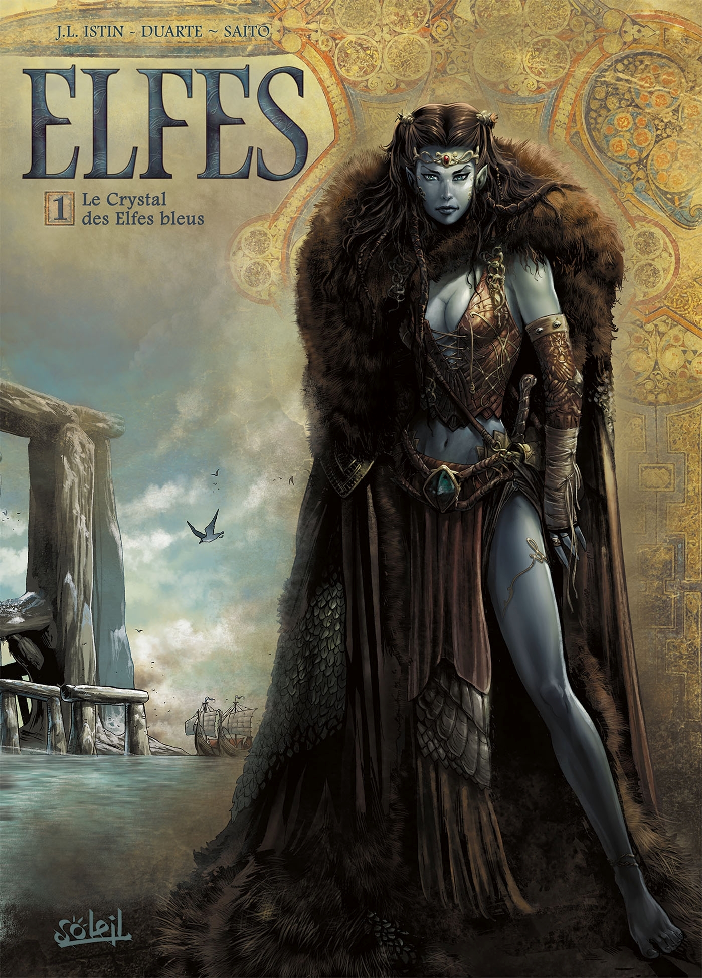 Elfes Tome 1 - Le Crystal des Elfes Bleus (BD)
