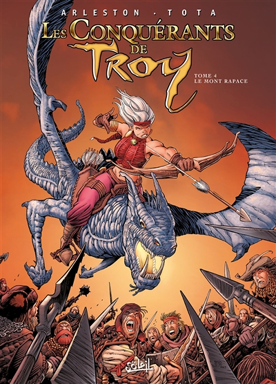 Les Conquérants de Troy Tome 4 - Le Mont Rapace (BD)