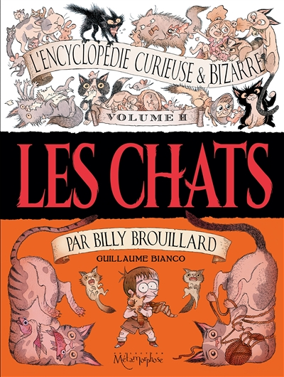 L'Encyclopédie curieuse et bizarre par Billy Brouillard Tome 2 - Les Chats (BD)