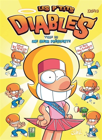 Les P'tits Diables Tome 23 - Une soeur présidente (BD)